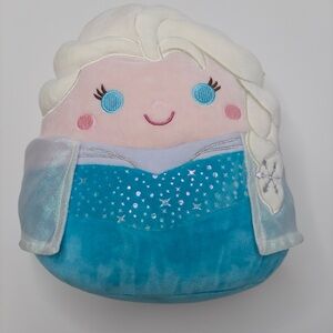 Squishmallow 10” Disney Frozen Elsa Plush Officially Licensed Kellytoy Ice Queen